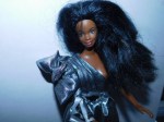 black barbie 1990 silver tops